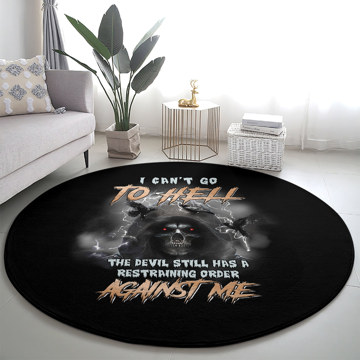 i-cant-go-to-hell-reaper-bat-round-carpet