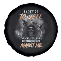 I Can't Go To Hell Reaper Bat Spare Tire Cover - Wonder Print Shop
