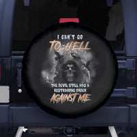 I Can't Go To Hell Reaper Bat Spare Tire Cover - Wonder Print Shop