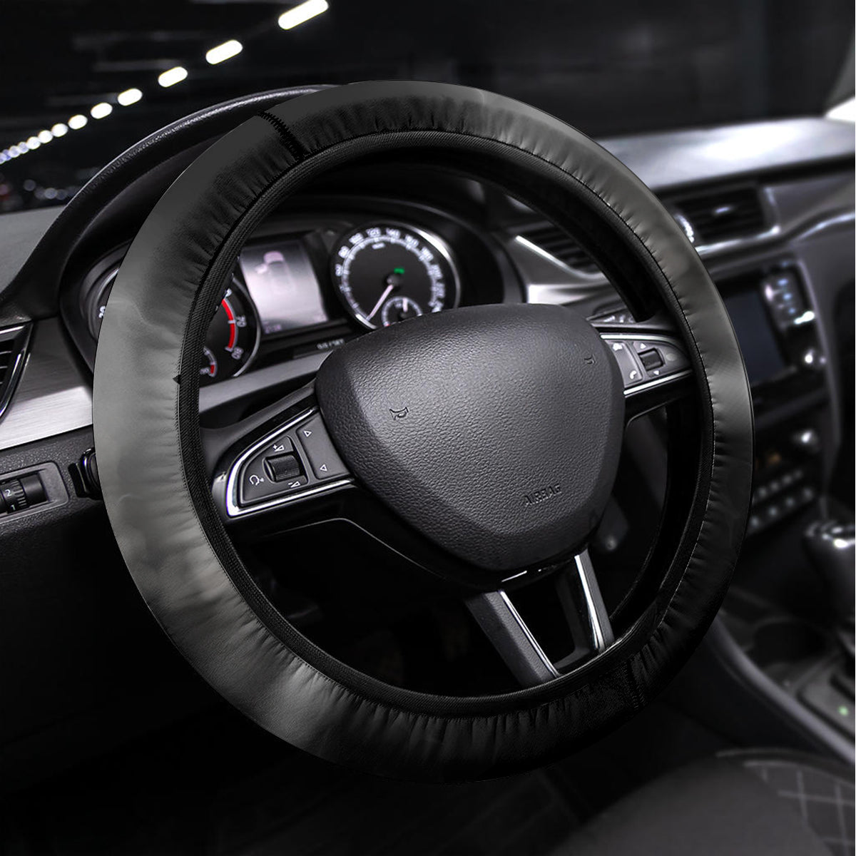 I Can't Go To Hell Reaper Bat Steering Wheel Cover - Wonder Print Shop