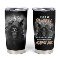 I Can't Go To Hell Reaper Bat Tumbler Cup - Wonder Print Shop