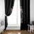I Can't Go To Hell Reaper Bat Window Curtain - Wonder Print Shop