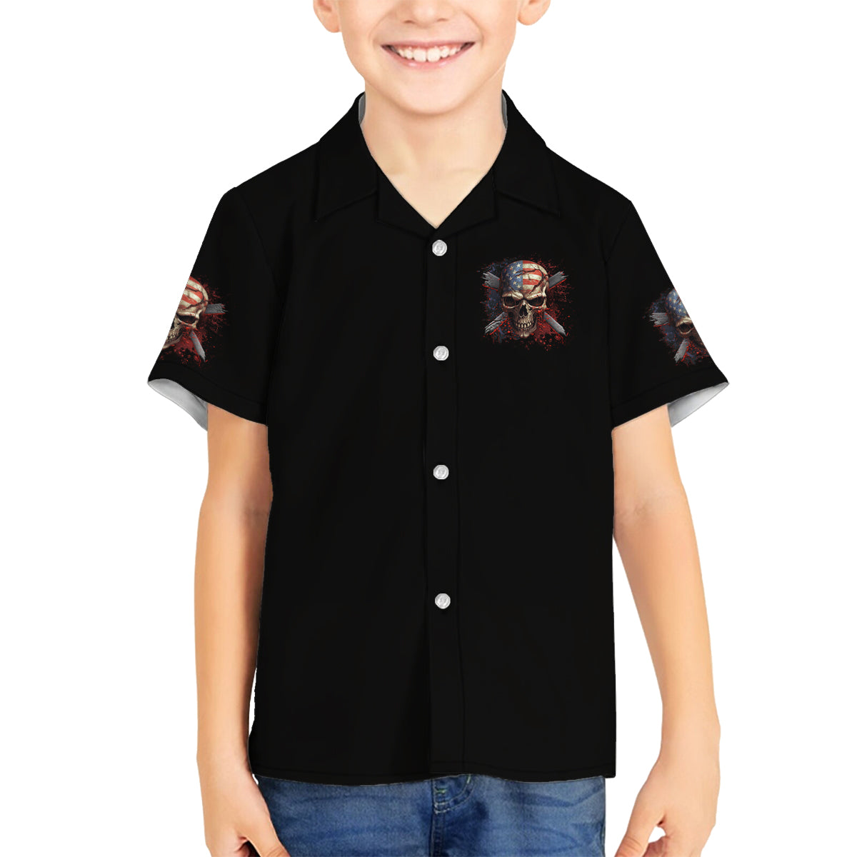 If Karma Doesn't Hit You Trust Me I Will Family Matching Puletasi Dress and Hawaiian Shirt - Wonder Print Shop