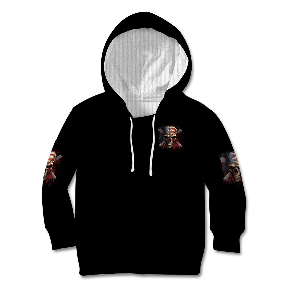 If Karma Doesn't Hit You Trust Me I Will Kid Hoodie - Wonder Print Shop