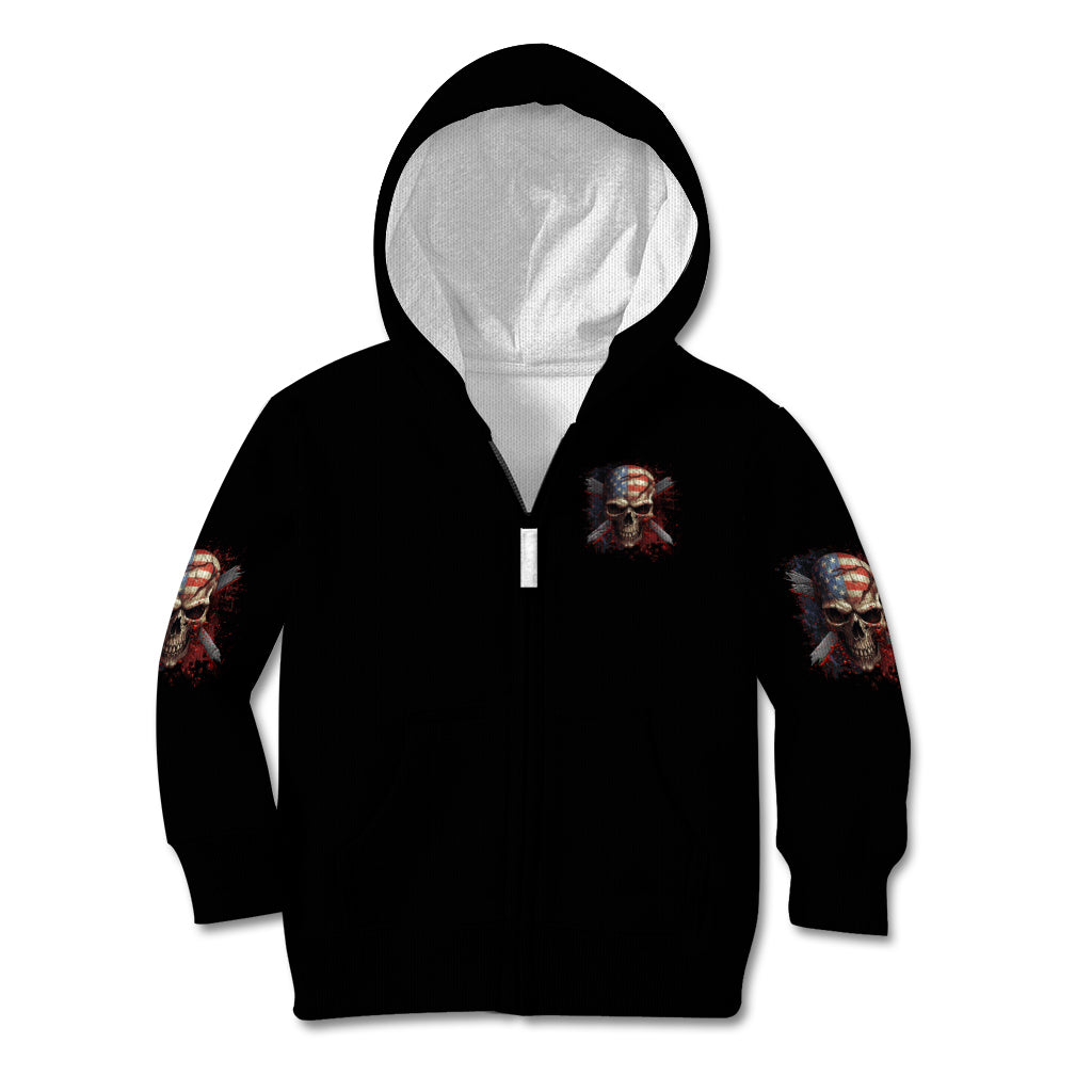 If Karma Doesn't Hit You Trust Me I Will Kid Hoodie - Wonder Print Shop