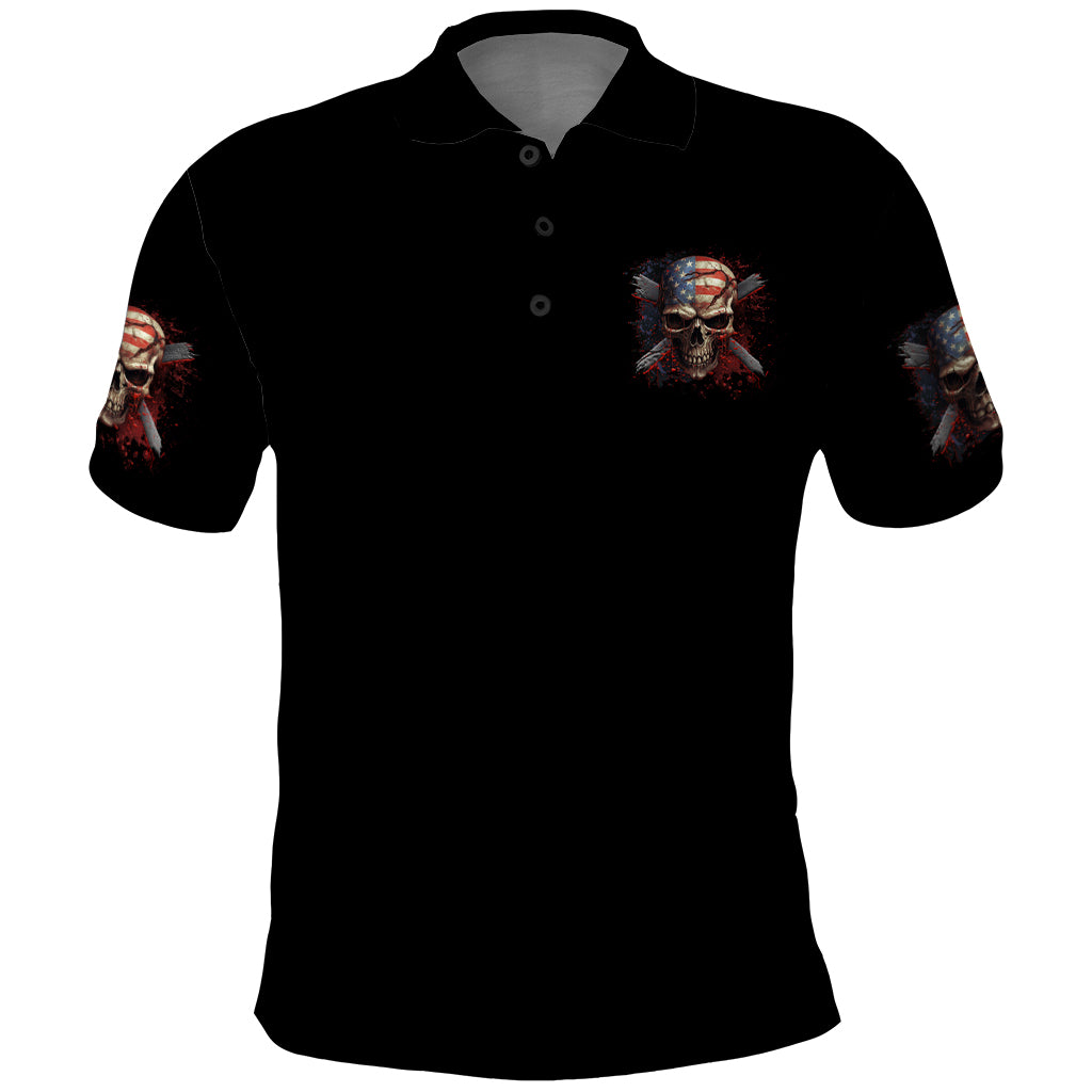 If Karma Doesn't Hit You Trust Me I Will Polo Shirt - Wonder Print Shop