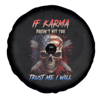 If Karma Doesn't Hit You Trust Me I Will Spare Tire Cover - Wonder Print Shop