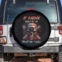 If Karma Doesn't Hit You Trust Me I Will Spare Tire Cover - Wonder Print Shop