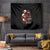 The Good Girl In Me 3 Skulls Rose Vintage Tapestry - Wonder Print Shop