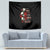 The Good Girl In Me 3 Skulls Rose Vintage Tapestry - Wonder Print Shop