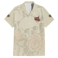 Stuck Between Idk Idc And Idgaf Skull Family Matching Long Sleeve Bodycon Dress and Hawaiian Shirt - Wonder Print Shop