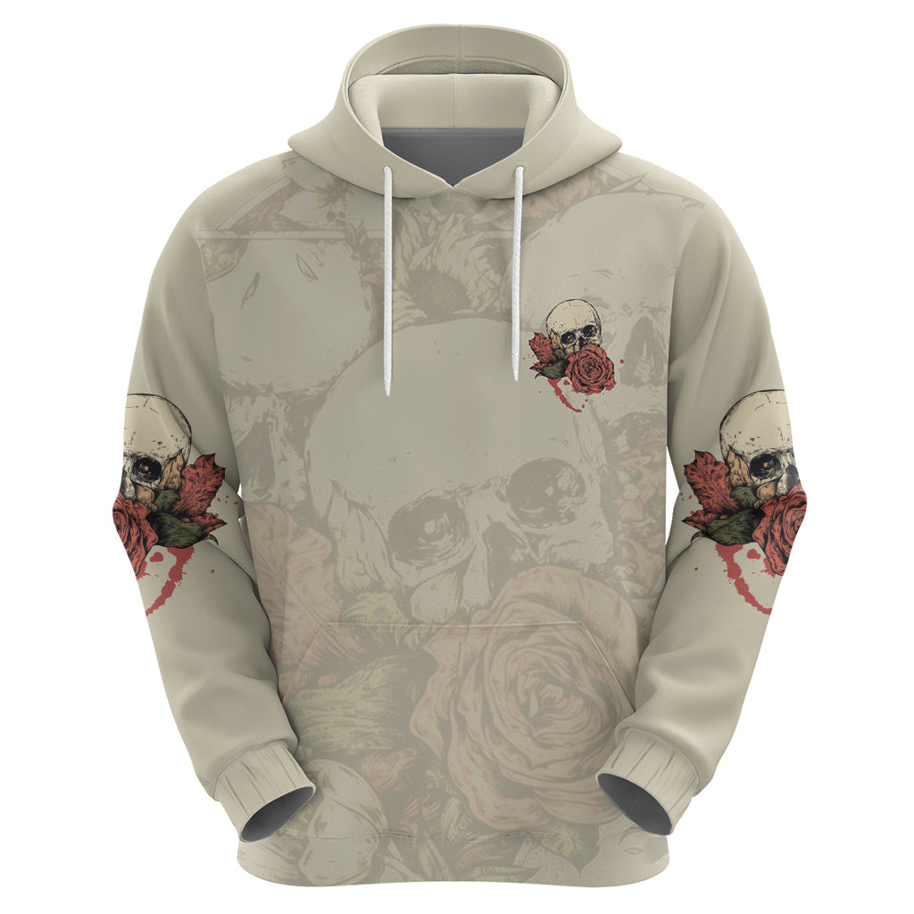 Stuck Between Idk Idc And Idgaf Skull Hoodie - Wonder Print Shop