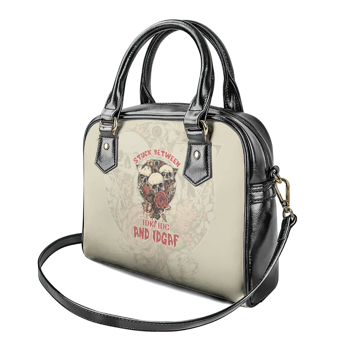 stuck-between-idk-idc-and-idgaf-skull-shoulder-handbag