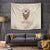 Stuck Between Idk Idc And Idgaf Skull Tapestry - Wonder Print Shop