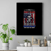 I Am A Grumpy Old Man Canvas Wall Art - Wonder Print Shop