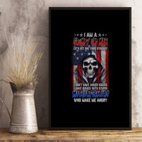 I Am A Grumpy Old Man Canvas Wall Art - Wonder Print Shop