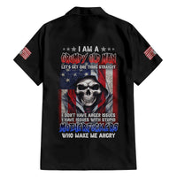 I Am A Grumpy Old Man Family Matching Puletasi Dress and Hawaiian Shirt - Wonder Print Shop