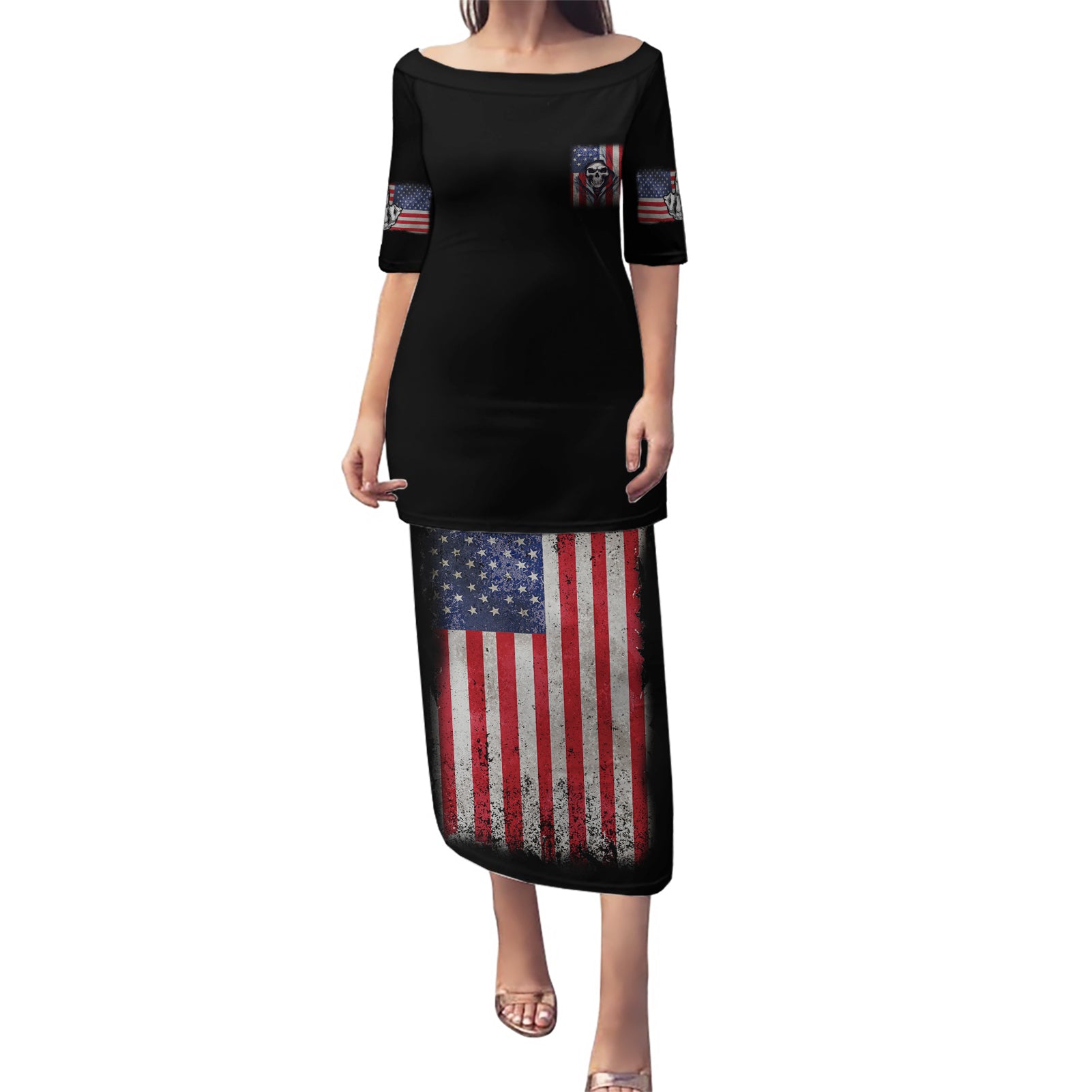 I Am A Grumpy Old Man Puletasi - Wonder Print Shop