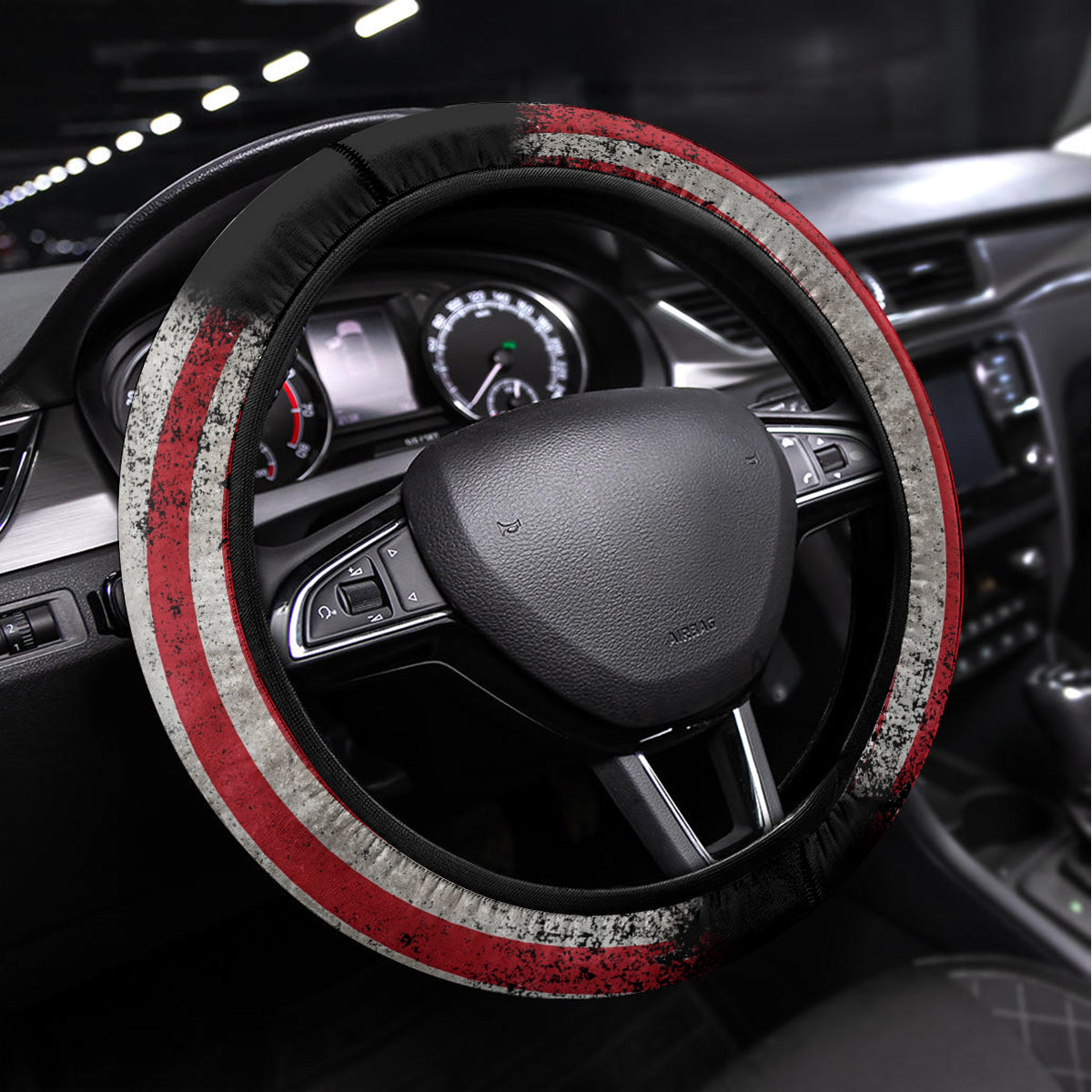 I Am A Grumpy Old Man Steering Wheel Cover - Wonder Print Shop