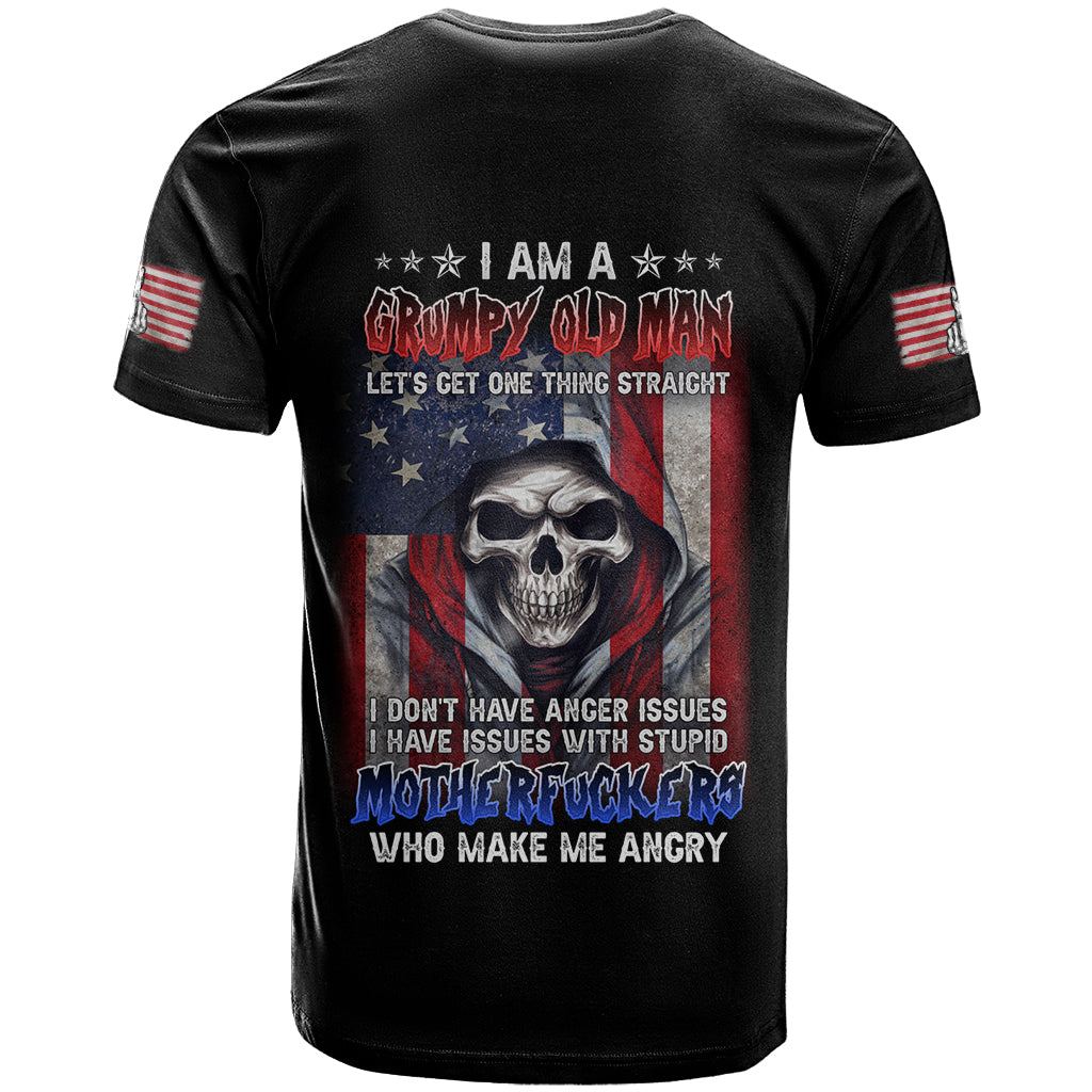 I Am A Grumpy Old Man T Shirt - Wonder Print Shop