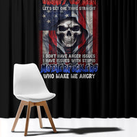 I Am A Grumpy Old Man Window Curtain - Wonder Print Shop