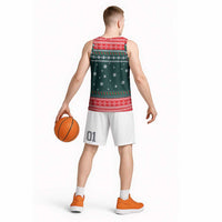 Merry Octomas Christmas Basketball Jersey Xmas Holiday Patterns - Wonder Print Shop