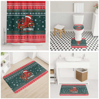 Merry Octomas Christmas Bathroom Set Xmas Holiday Patterns - Wonder Print Shop
