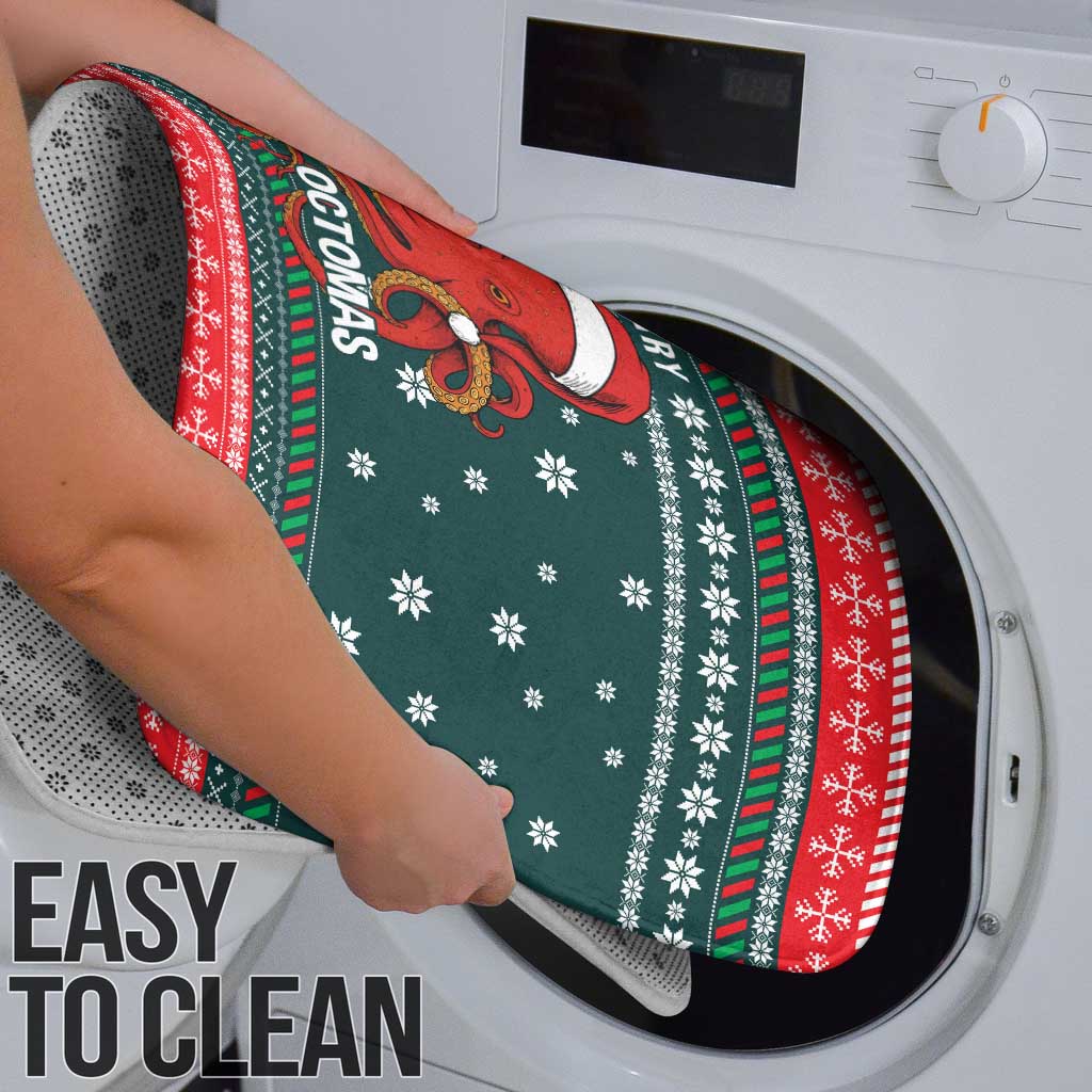 Merry Octomas Christmas Bathroom Set Xmas Holiday Patterns - Wonder Print Shop