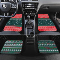 Merry Octomas Christmas Car Mats Xmas Holiday Patterns - Wonder Print Shop