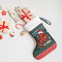 Merry Octomas Christmas Stocking Xmas Holiday Patterns - Wonder Print Shop
