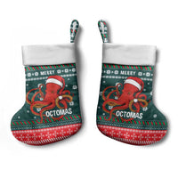 Merry Octomas Christmas Stocking Xmas Holiday Patterns - Wonder Print Shop