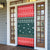 Merry Octomas Christmas Door Cover Xmas Holiday Patterns - Wonder Print Shop