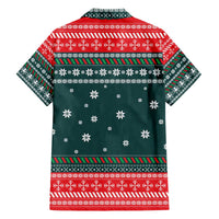 Merry Octomas Christmas Family Matching Off The Shoulder Long Sleeve Dress and Hawaiian Shirt Xmas Holiday Patterns - Wonder Print Shop