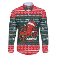 Merry Octomas Christmas Family Matching Puletasi and Hawaiian Shirt Xmas Holiday Patterns - Wonder Print Shop