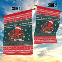 Merry Octomas Christmas Garden Flag Xmas Holiday Patterns - Wonder Print Shop