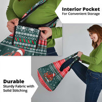 Merry Octomas Christmas Grocery Bag Xmas Holiday Patterns - Wonder Print Shop