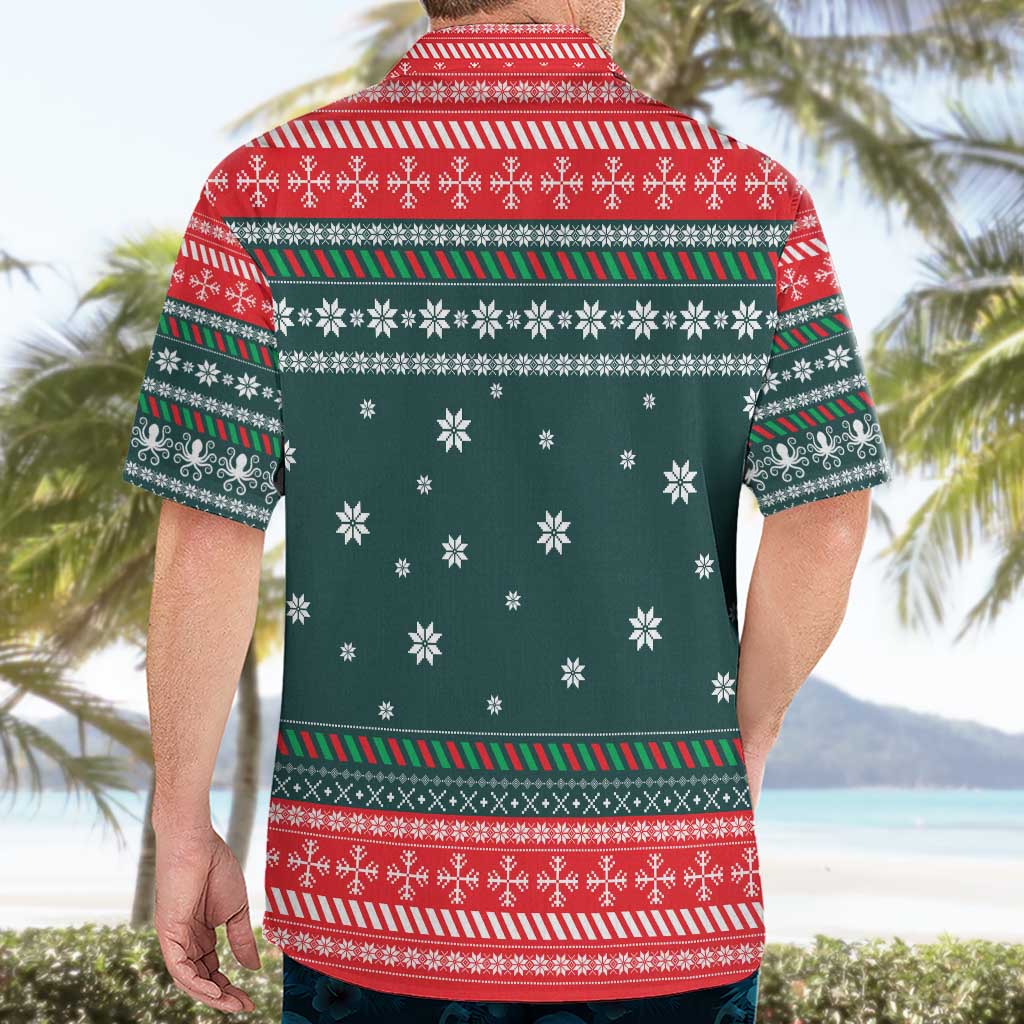 Merry Octomas Christmas Hawaiian Shirt Xmas Holiday Patterns - Wonder Print Shop