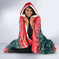Merry Octomas Christmas Hooded Blanket Xmas Holiday Patterns - Wonder Print Shop