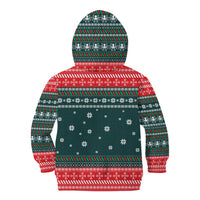 Merry Octomas Christmas Kid Hoodie Xmas Holiday Patterns - Wonder Print Shop