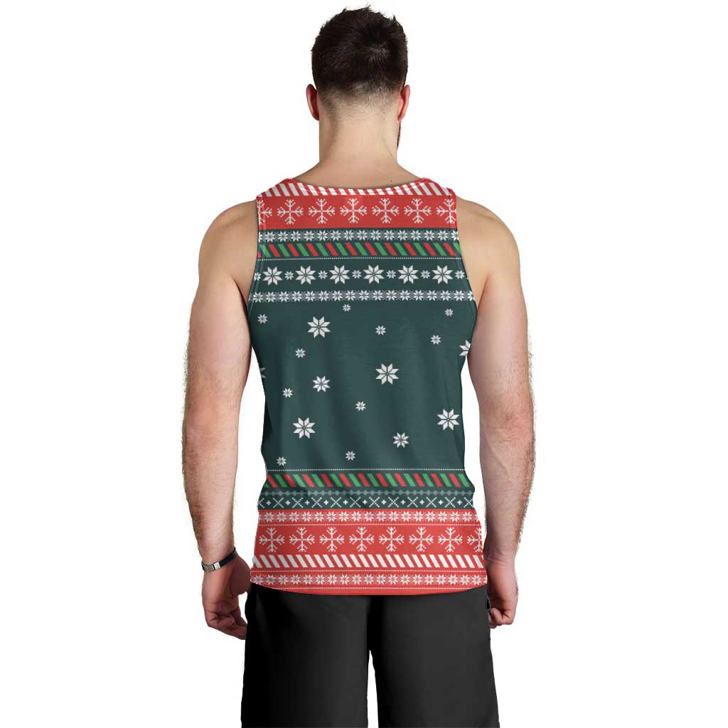 Merry Octomas Christmas Men Tank Top Xmas Holiday Patterns - Wonder Print Shop