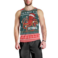 Merry Octomas Christmas Men Tank Top Xmas Holiday Patterns - Wonder Print Shop