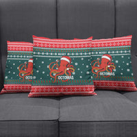Merry Octomas Christmas Pillow Cover Xmas Holiday Patterns - Wonder Print Shop