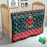 Merry Octomas Christmas Quilt Xmas Holiday Patterns - Wonder Print Shop