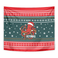 Merry Octomas Christmas Tapestry Xmas Holiday Patterns - Wonder Print Shop