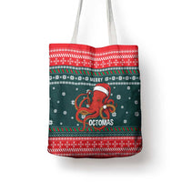 Merry Octomas Christmas Tote Bag Xmas Holiday Patterns - Wonder Print Shop
