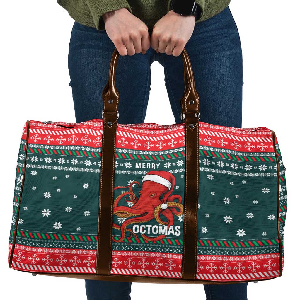 Merry Octomas Christmas Travel Bag Xmas Holiday Patterns - Wonder Print Shop