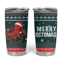 Merry Octomas Christmas Tumbler Cup Xmas Holiday Patterns - Wonder Print Shop