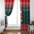 Merry Octomas Christmas Window Curtain Xmas Holiday Patterns - Wonder Print Shop