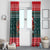 Merry Octomas Christmas Window Curtain Xmas Holiday Patterns - Wonder Print Shop