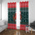 Merry Octomas Christmas Window Curtain Xmas Holiday Patterns - Wonder Print Shop